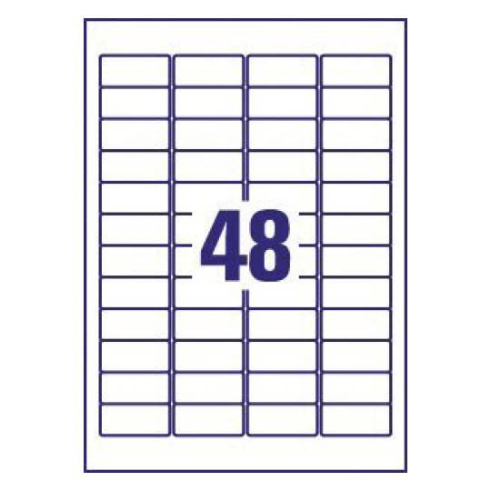 Heavy Duty Labels 45.7 x 21.2 mm - Al Masam Stationery LLC