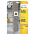 Highly Adhesive Paper Labels 63.5 x 29.6 mm - Al Masam Stationery LLC
