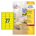 Labels in special Colours 63.5 x 29.6 mm - Al Masam Stationery LLC