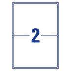 Multipurpose General Use Labels 199.6 x 143.5 mm - Al Masam Stationery LLC