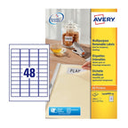 Multipurpose General use Labels 45.7 x 21.2 mm - Al Masam Stationery LLC
