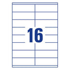Multipurpose General Use Labels with Ultra Grip 105 x 35 mm A4 - Al Masam Stationery LLC