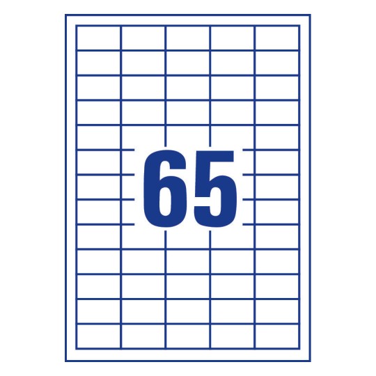 Multipurpose General Use Labels with Ultra Grip A4 - Al Masam Stationery LLC