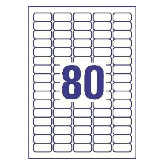 Multipurpose General-use Labels35.6 x 16.9 mm - Al Masam Stationery LLC