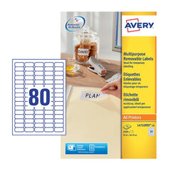 Multipurpose General-use Labels35.6 x 16.9 mm - Al Masam Stationery LLC