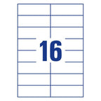 Multipurpose General-use Labelswith ultragrip, 105 x 37 mm A4 - Al Masam Stationery LLC