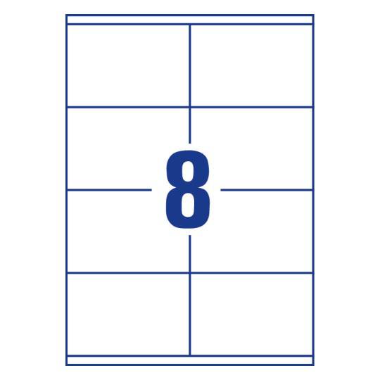 Multipurpose General-use Labelswith ultragrip, 105 x 70 mm A4 - Al Masam Stationery LLC