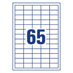 Multipurpose General-use Labelswith ultragrip, 38 x 21.2 mm, Colour Laser, Inkjet, Copier, B/W Laser, A4 - Al Masam Stationery LLC
