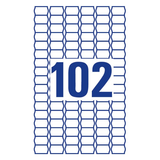 Pricing labels 26 x 16 mm - Al Masam Stationery LLC