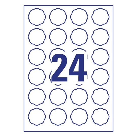 Removable Labels 40.8 x 40.3 mm Secondary image