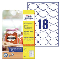 Removable Labels 63.5 x 42.3 mm A4 - Al Masam Stationery LLC