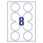Removable Labels 65 mm - Al Masam Stationery LLC
