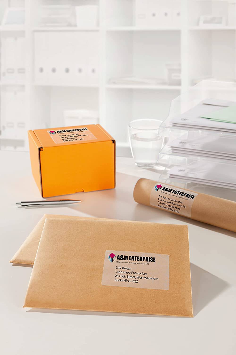 Shipping labels 96 x 50.8 mm Secondary image