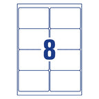 Ultra Resistant Outdoor Labels 99.1 x 67.7 mm - Al Masam Stationery LLC