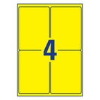 Avery Weatherproof Film Labels 99.1 x 139 mm - L6127-20 - Al Masam Stationery LLC