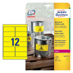 Weatherproof Film Labels 99.1 x 42.3 MM - Al Masam Stationery LLC