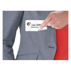 Name badges63.5 x 29.6 mm, Colour Laser, B/W Laser, Acetate Silk - Al Masam Stationery LLC