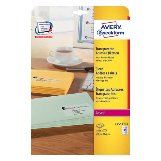 Address Labels 38 x 21.2 mm - Al Masam Stationery LLC Main image