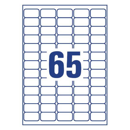 Address Labels 38 x 21.2 mm - Al Masam Stationery LLC