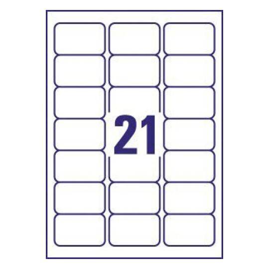 Avery Address Labels 63.5 x 38.1 mm - (L7560-25) - Al Masam Stationery LLC