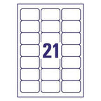 Avery Address Labels 63.5 x 38.1 mm - (L7560-25) - Al Masam Stationery LLC