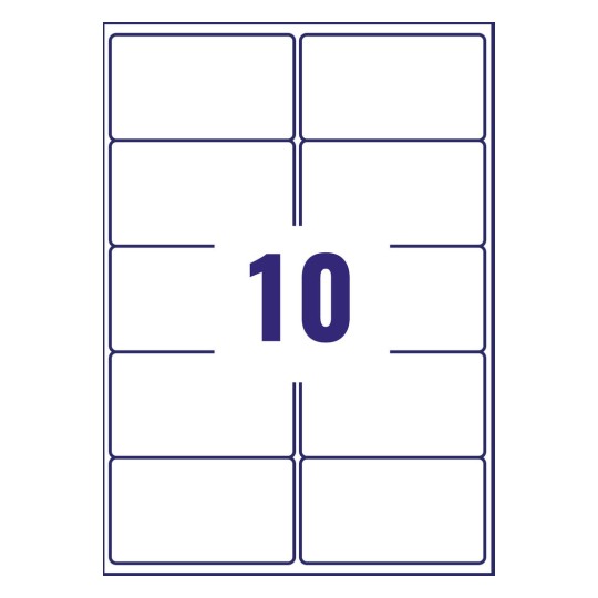 Address Labels 99.1 x 57 mm - Al Masam Stationery LLC