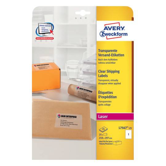 Mailing labels 210 x 297 mm - Al Masam Stationery LLC Main image