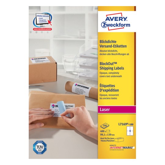 Mailing labels 99.1 x 139 mm - Al Masam Stationery LLC Main image