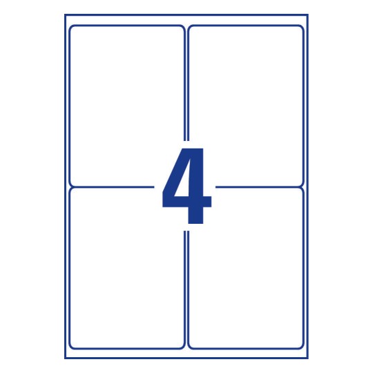 Mailing labels 99.1 x 139 mm - Al Masam Stationery LLC