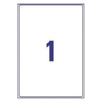 Mailing labels210 x 297 mm, Inkjet, transparent - Al Masam Stationery LLC