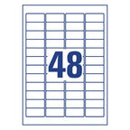 Weatherproof film labels 45.7 x 21.2 mm - Al Masam Stationery LLC