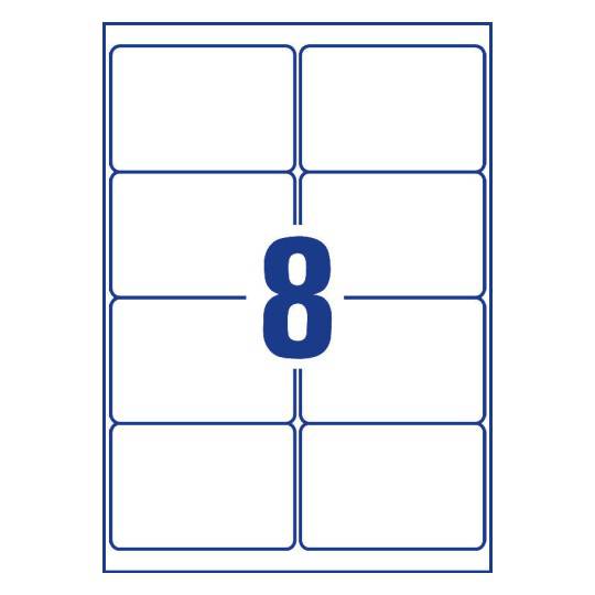 Avery Weatherproof film labels 99.1 x 67.7 mm - Al Masam Stationery LLC