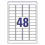 Weatherproof film labels45.7 x 21.2 mm - Al Masam Stationery LLC