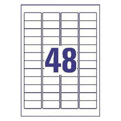 Weatherproof film labels45.7 x 21.2 mm - Al Masam Stationery LLC