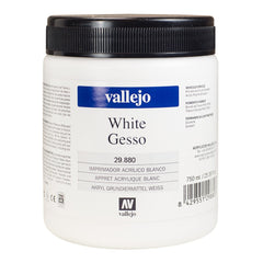 VALLEJO ACRYLIC ARTIST WHITE GESSO 880-750 ML.