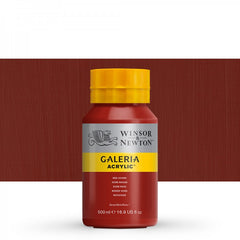 WINSOR & NEWTON : GALERIA : ACRYLIC PAINT : 500ML : RED OCHRE - Al Masam Stationery LLC