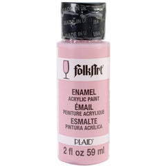 Folkart Enamel Gloss Acrylic Paints Baby Pink - Al Masam Stationery LLC