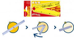 Maped Ruler 30cm Foldable Open Up - Al Masam Stationery LLC