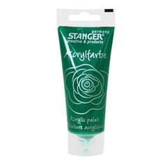 STANGER Acrylic paints, 75 ml BASIC GREEN - Al Masam Stationery LLC