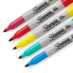 Sharpie Fine Point Permanent Marker Assorted 24 Pieces - (SP-1956292) - Al Masam Stationery LLC