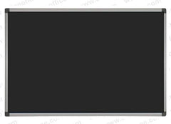 Bi-Office Black Chalk Board 60x90cm Aluminium Frame - Al Masam Stationery LLC