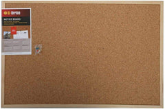 Bi-Office Cork Board 40x60cm Wooden Frame - Al Masam Stationery LLC