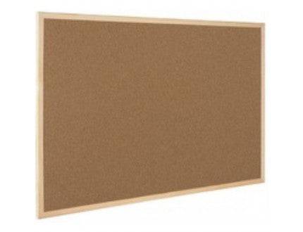 Bi-Office Cork Board 60x90cm Wooden Frame - Al Masam Stationery LLC Main image