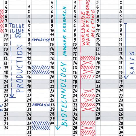 Bi-Office Magnetic 52 Week Annual Planner Secondary image