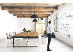 Legamaster wall-up whiteboard 119.5x200 cm