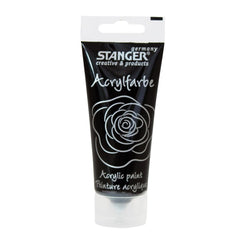 STANGER Acrylic paints, 75 ml BLACK - Al Masam Stationery LLC