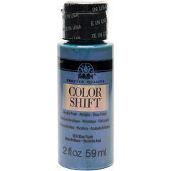 Folkart Color Shift Acrylic Paints Blue Flash - Al Masam Stationery LLC