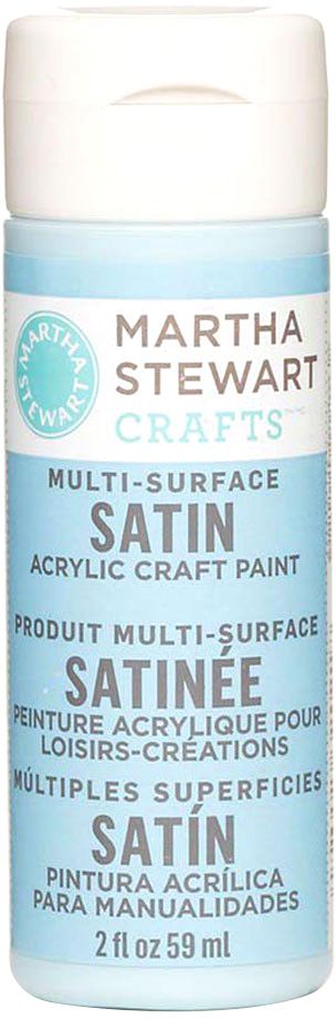 Martha Stewart Multi Surface Paint Satin 2 Oz. Blue Sky - Al Masam Stationery LLC