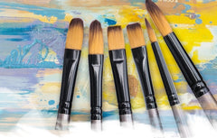 Mont Marte Gallery Series Brush Set Acrylic - (Pack of 4 Pieces) - Al Masam Stationery LLC