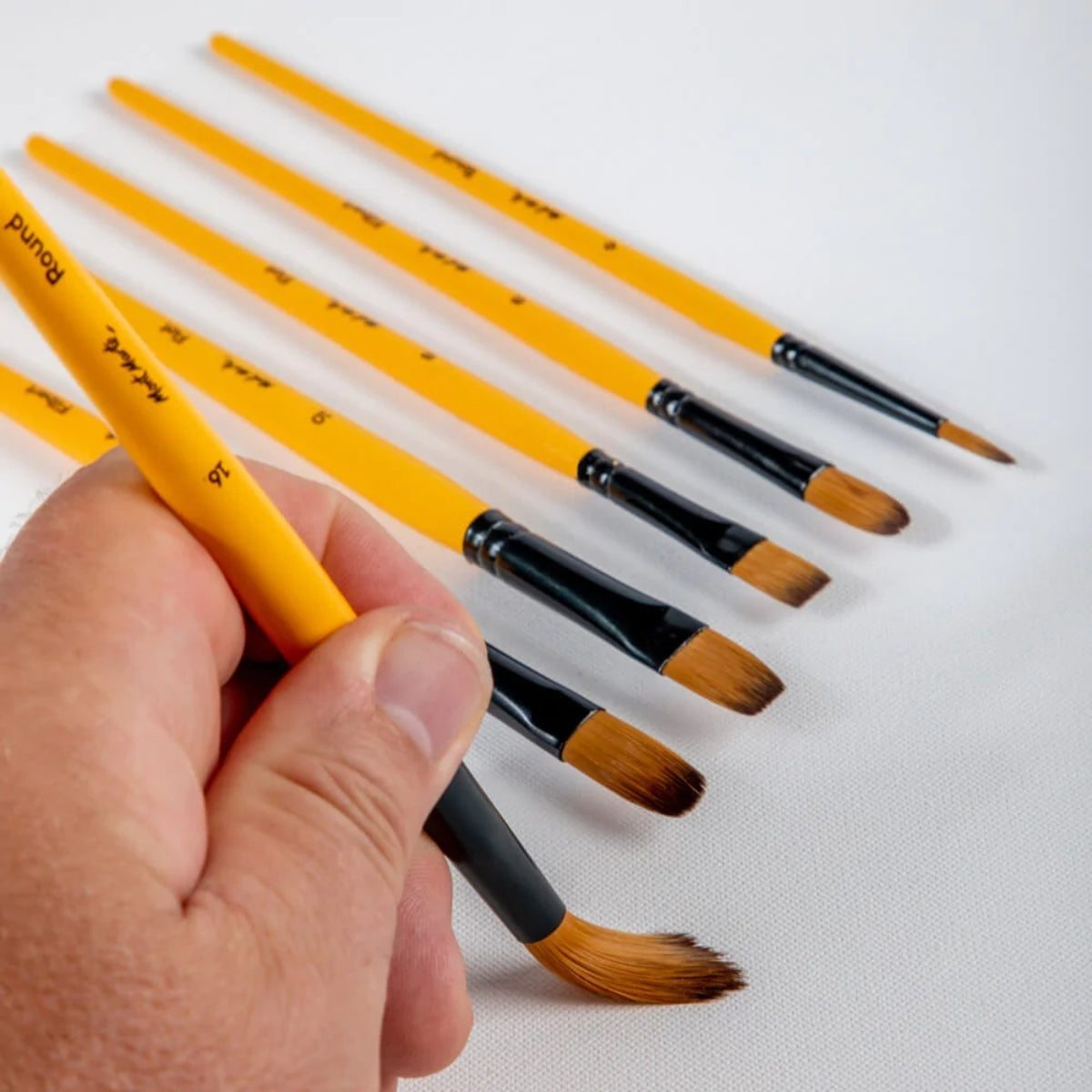 Mont Marte Gallery Series Brush Set Acrylic 6pc - Al Masam Stationery LLC